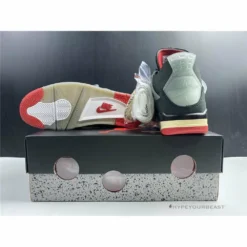 Hypeyourbeast Off White X Air Jordan 4 'Bred' 17 Hypeyourbeast Off White X Air Jordan 4 'Bred'