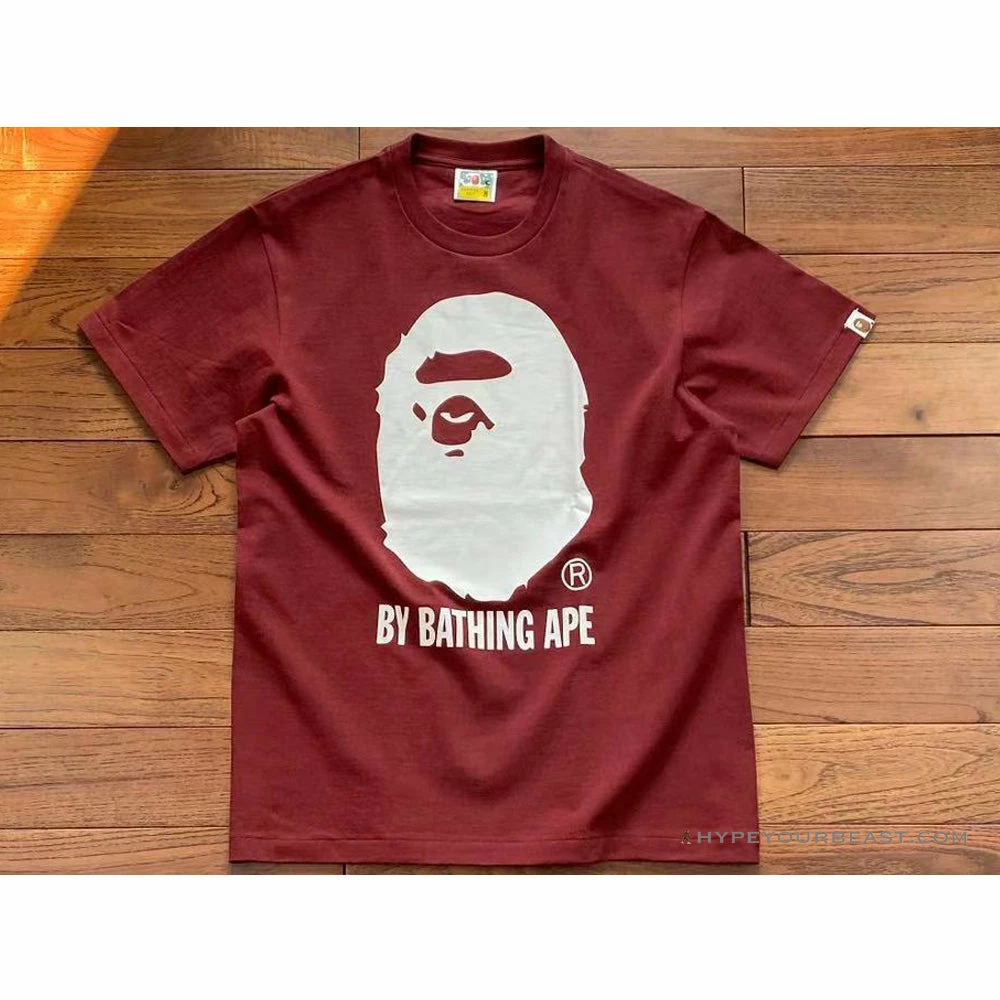 HypeYourBeast Bape Tee Shirt Red 1 HypeYourBeast Bape Tee Shirt Red