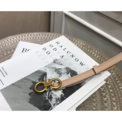 Hypeyourbeast Belts SFG Women's Double G Leather Belt