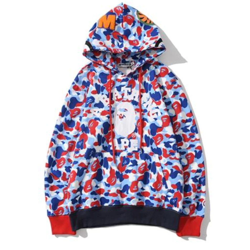 Hypeyourbeast Bape Hoodie Camo Blue Red 2 Hypeyourbeast Bape Hoodie Camo Blue Red
