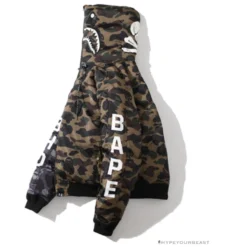 HypeYourBeast Bape Camo Hoodie Green Black Clothes