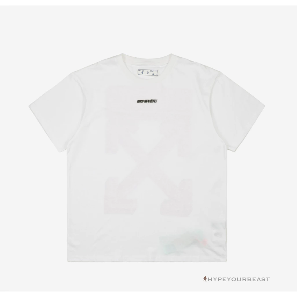 HypeYourBeast Off White Tee Shirt White Pink T-Shirts 2 HypeYourBeast Off White Tee Shirt White Pink T-Shirts
