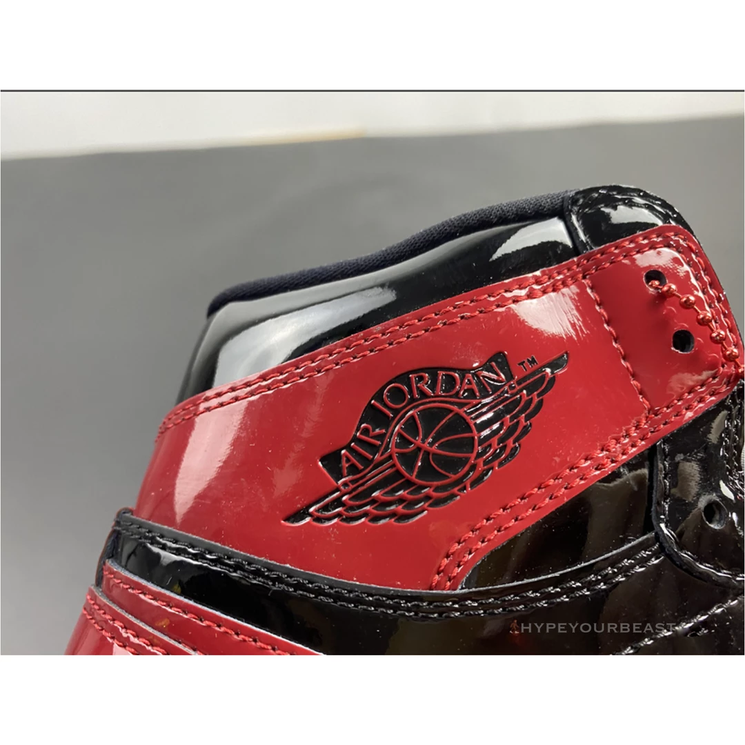 HypeYourBeast Air Jordan 1 Retro High OG 'Bred Patent' 7 HypeYourBeast Air Jordan 1 Retro High OG 'Bred Patent'