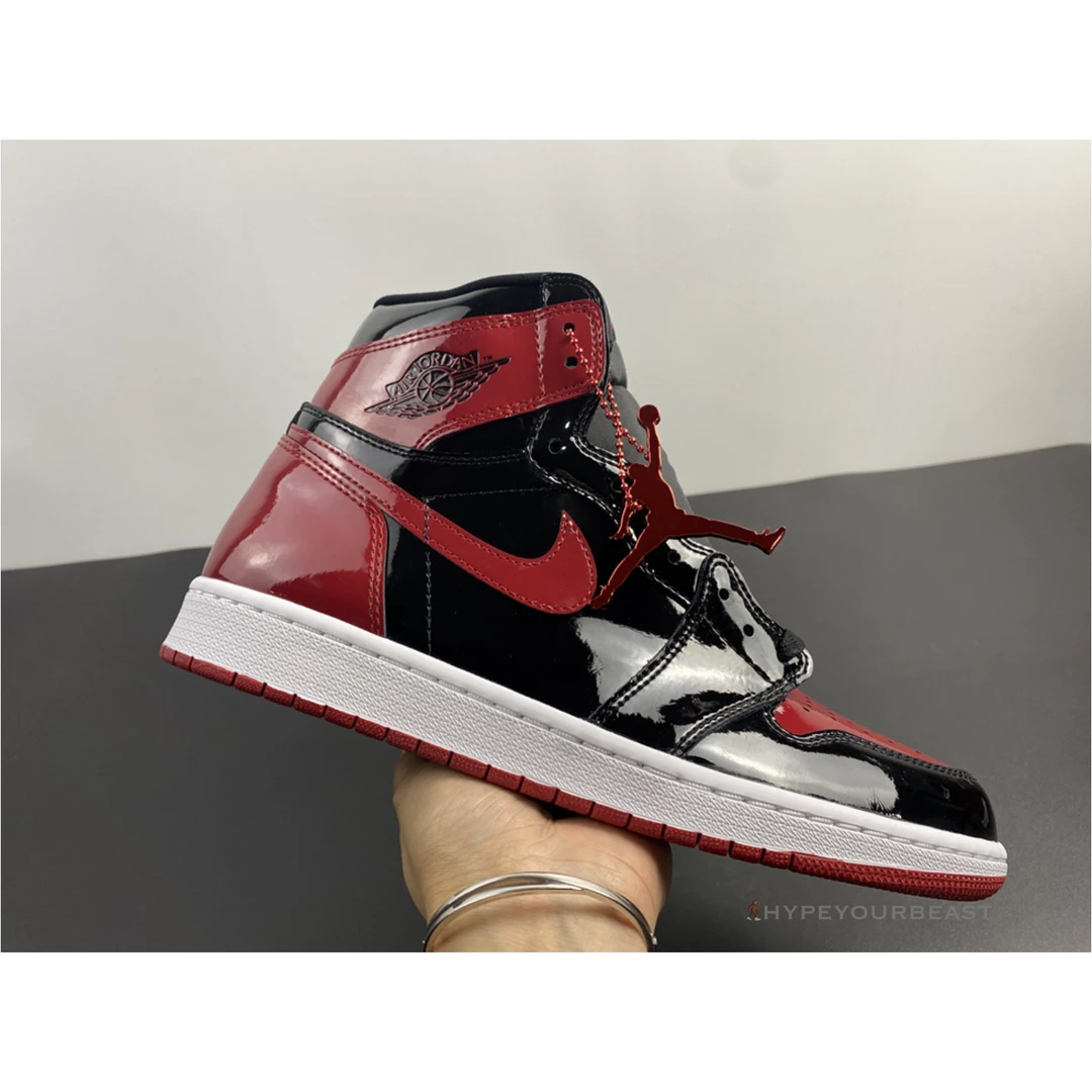 HypeYourBeast Air Jordan 1 Retro High OG 'Bred Patent' 8 HypeYourBeast Air Jordan 1 Retro High OG 'Bred Patent'