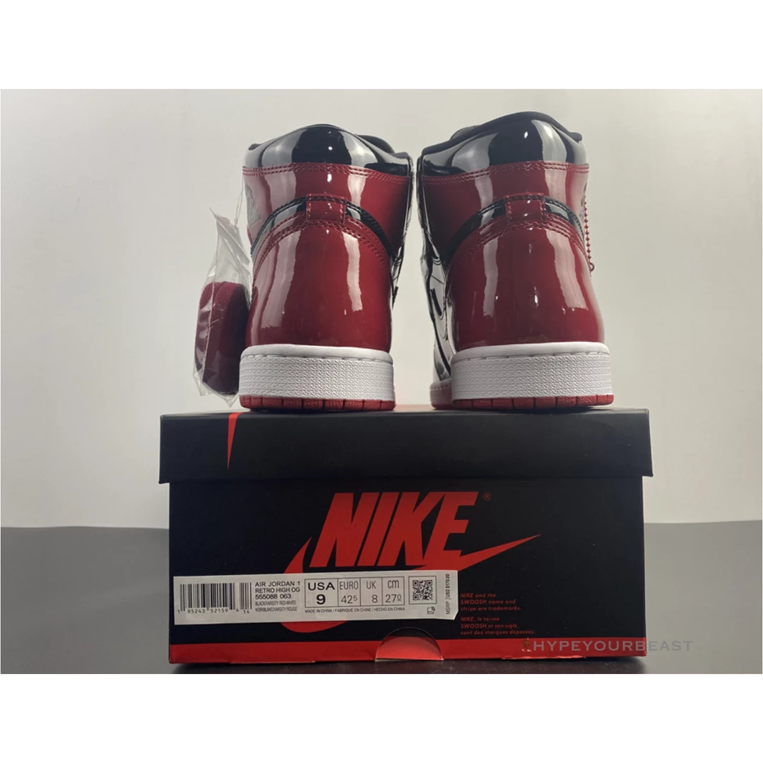 HypeYourBeast Air Jordan 1 Retro High OG 'Bred Patent' 11 HypeYourBeast Air Jordan 1 Retro High OG 'Bred Patent'
