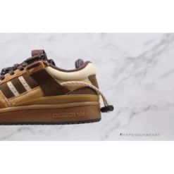 HypeYourBeast Adidas Forum Low Bad Bunny Sneakers Dark Brown