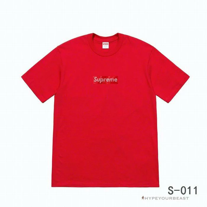 Hypeyourbeast T-Shirts Supreme Box Logo Tee Shirt Red 1 Hypeyourbeast T-Shirts Supreme Box Logo Tee Shirt Red