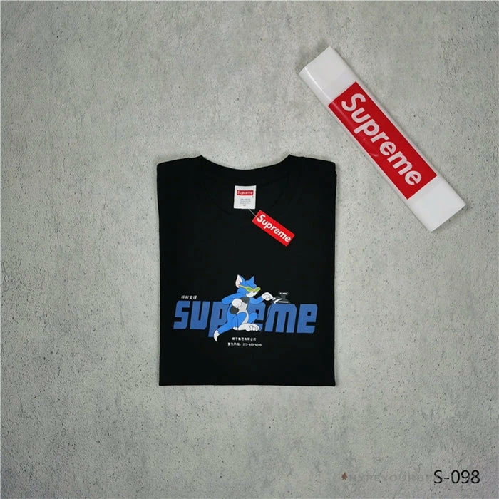 Hypeyourbeast T-Shirts Supreme Tee Shirt Tom & Jerry Black 3 Hypeyourbeast T-Shirts Supreme Tee Shirt Tom & Jerry Black