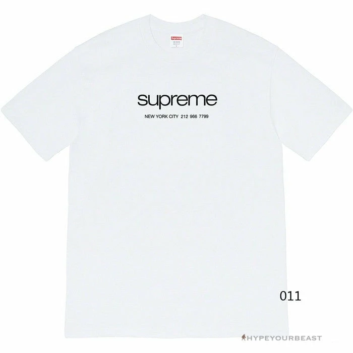 Hypeyourbeast T-Shirts Supreme Tee Shirt White 1 Hypeyourbeast T-Shirts Supreme Tee Shirt White