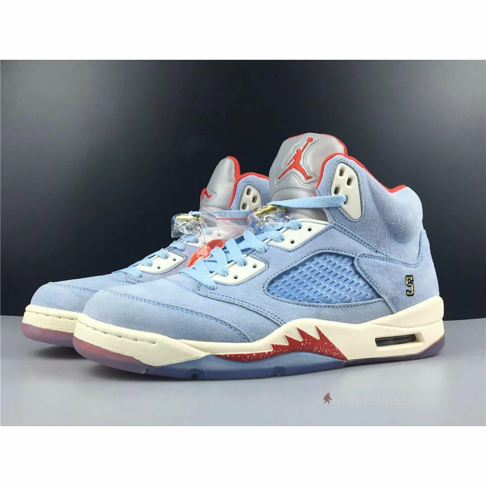 Hypeyourbeast Trophy Room X Air Jordan 5 Retro 'Ice Blue' 1 Hypeyourbeast Trophy Room X Air Jordan 5 Retro 'Ice Blue'