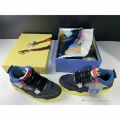 Hypeyourbeast Union X Air Jordan 4 'Off Noir'
