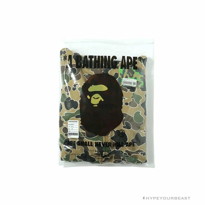 Hypeyourbeast BAPE Shark Head STA Star Camouflage Hoodie 'YELLOW' Clothes 7 Hypeyourbeast BAPE Shark Head STA Star Camouflage Hoodie 'YELLOW' Clothes