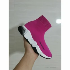 HypeYourBeast Balanciaga Sock Sneakers BCG Sock Sneakers Pink White Black