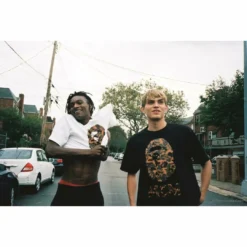 Hypeyourbeast BAPE X MCM Camouflage Ape Head Tee Shirt 'WHITE'