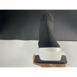 Hypeyourbeast BCG Sock Sneakers Black / White Sole Balanciaga Sock Sneakers