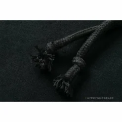 Hypeyourbeast BAPE Classic Ape Head Embroidered Standard Cotton Terry Hoodie 'BLACK' Clothes 17 Hypeyourbeast BAPE Classic Ape Head Embroidered Standard Cotton Terry Hoodie 'BLACK' Clothes