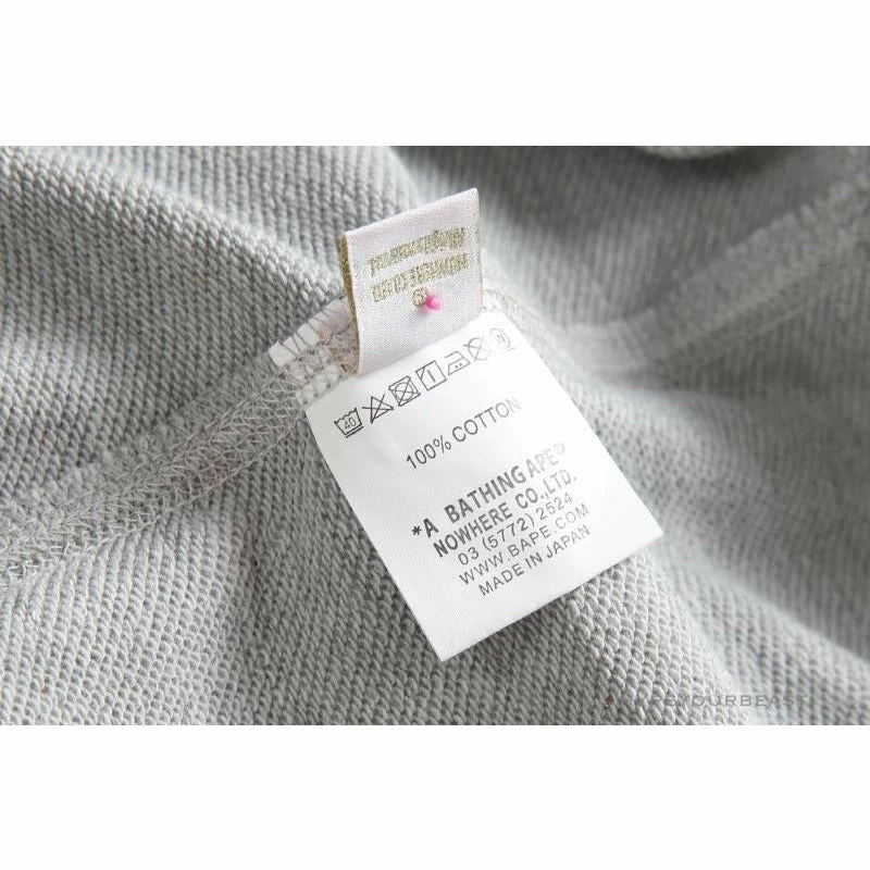 Hypeyourbeast BAPE Classic Ape Head Hoodie 'GREY' 8 Hypeyourbeast BAPE Classic Ape Head Hoodie 'GREY'