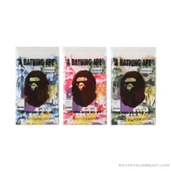 Hypeyourbeast BAPE Ape Head Star Camouflage Shading Tee Shirt 'PINK' Clothes