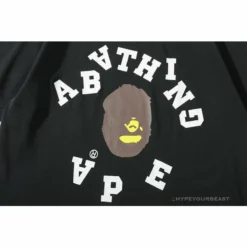 Hypeyourbeast BAPE Messy Letters Upside Down Little Ape Head Tee Shirt 'BLACK' 19 Hypeyourbeast BAPE Messy Letters Upside Down Little Ape Head Tee Shirt 'BLACK'