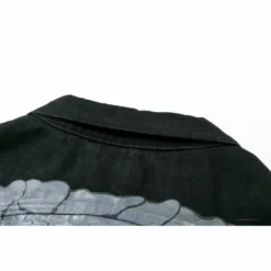 HypeYourBeast Off White Denim Black Jacket - Black Hoodies & Jackets