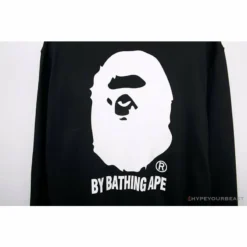 Hypeyourbeast Clothes BAPE Behind The Great Ape-Man Head Long Sleeve Shirt 'BLACK' 12 Hypeyourbeast Clothes BAPE Behind The Great Ape-Man Head Long Sleeve Shirt 'BLACK'
