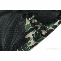 Hypeyourbeast BAPE X FCRB Joint Double Zip Camouflage Hoodie 'BLACK' Clothes
