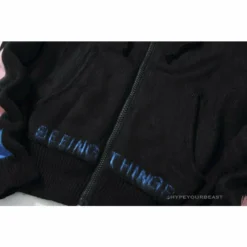 HypeYourBeast Off White Hoodie Blue Pink Hoodies & Jackets