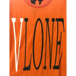 HypeYourBeast Vlone Orange Staple Tee Shirt T-Shirts