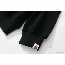 Hypeyourbeast BAPE X Bathing Ape Head Long Sleeve Shirt 'BLACK'