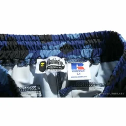 Hypeyourbeast Clothes BAPE X RUSSELL ATHLETIC Drawstring Camouflage Pants 'BLUE' 16 Hypeyourbeast Clothes BAPE X RUSSELL ATHLETIC Drawstring Camouflage Pants 'BLUE'