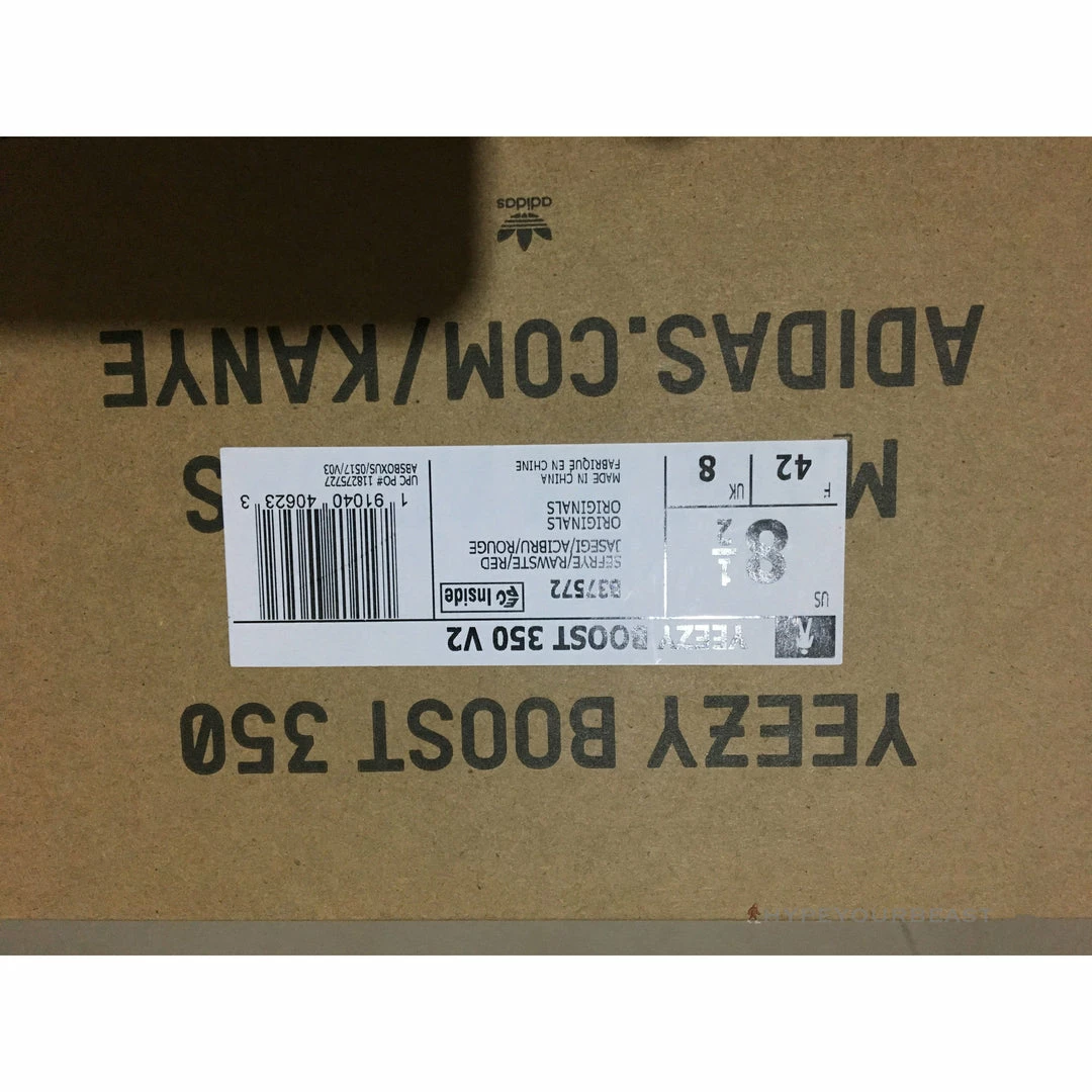 Hypeyourbeast Yeezy Boost 350 V2 'Semi Frozen Yellow' 17 Hypeyourbeast Yeezy Boost 350 V2 'Semi Frozen Yellow'