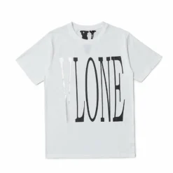 HypeYourBeast Vlone White And Silver Tee Shirt