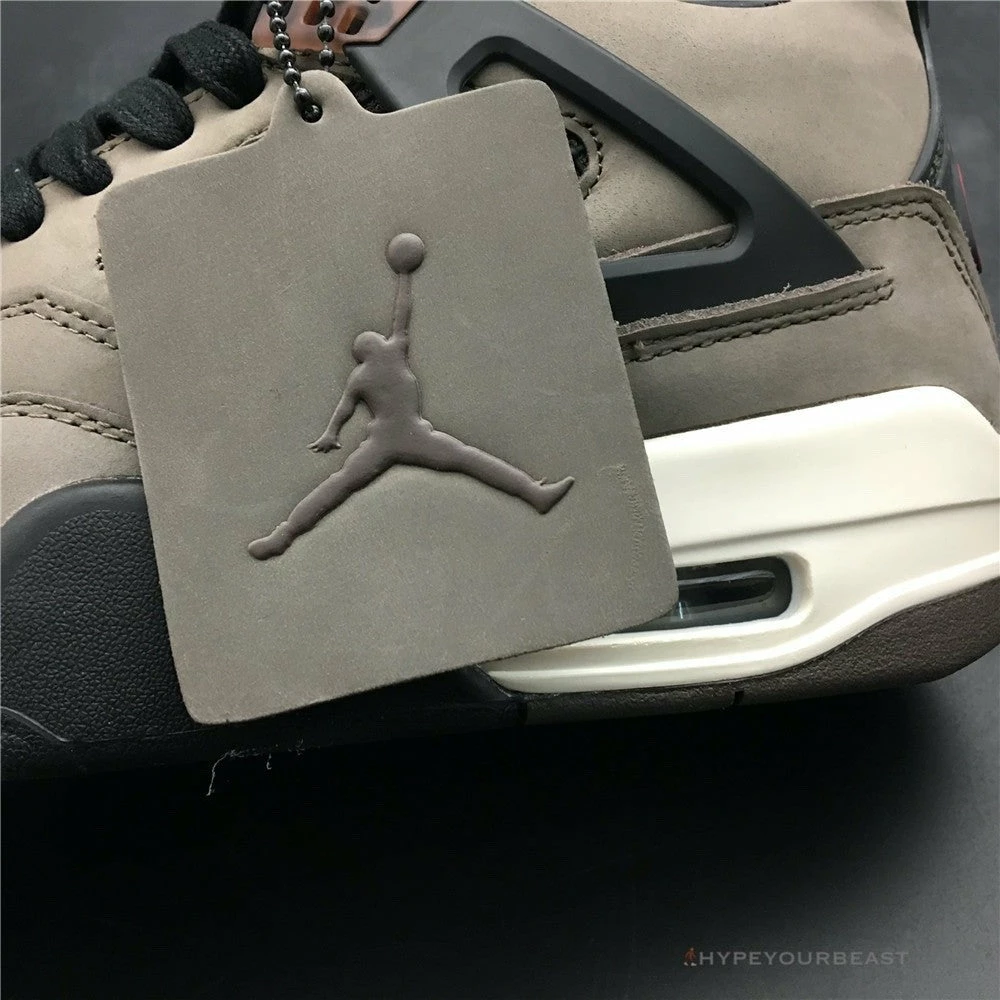 Hypeyourbeast Travis Scott X Air Jordan 4 Dark Mocha 8 Hypeyourbeast Travis Scott X Air Jordan 4 Dark Mocha