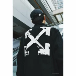 HypeYourBeast Off White Denim Black Jacket - White Hoodies & Jackets 31 HypeYourBeast Off White Denim Black Jacket - White Hoodies & Jackets