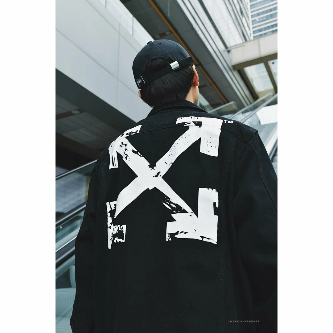 HypeYourBeast Off White Denim Black Jacket - White Hoodies & Jackets 16 HypeYourBeast Off White Denim Black Jacket - White Hoodies & Jackets
