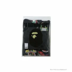 Hypeyourbeast Clothes BAPE Badge LOGO Sticker Style Stitching Hoodie 30 Hypeyourbeast Clothes BAPE Badge LOGO Sticker Style Stitching Hoodie