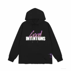 HypeYourBeast Vlone Hoodie Black Good Intention