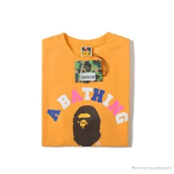 Hypeyourbeast Clothes BAPE Little Ape Head Colorful Classic Tee Shirt 'YELLOW' 9 Hypeyourbeast Clothes BAPE Little Ape Head Colorful Classic Tee Shirt 'YELLOW'
