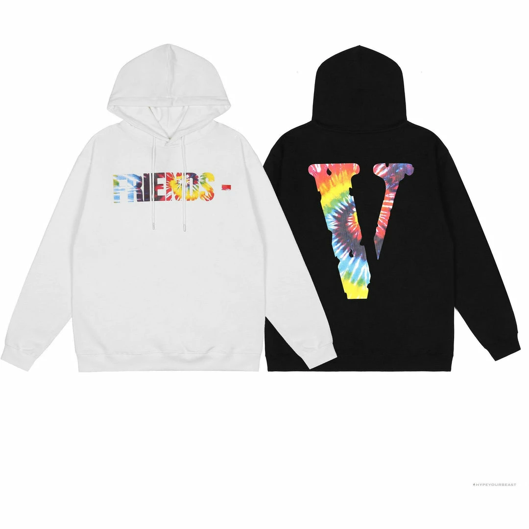 HypeYourBeast Vlone Friends Hoodie Black 3 HypeYourBeast Vlone Friends Hoodie Black