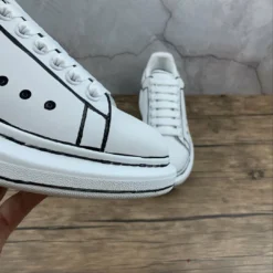 HypeYourBeast Alexander McQueen White / Black Outline