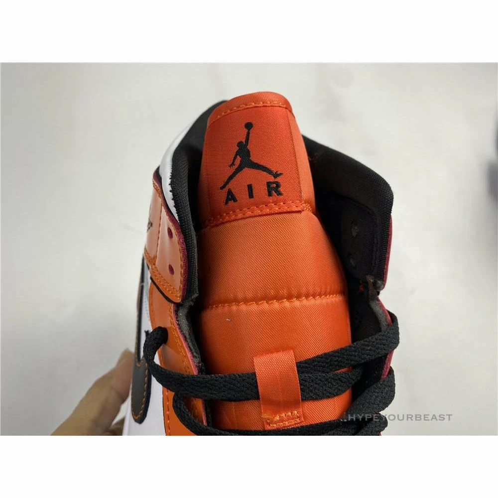 Hypeyourbeast Air Jordan 1 Mid Turf Orange Patent 9 Hypeyourbeast Air Jordan 1 Mid Turf Orange Patent