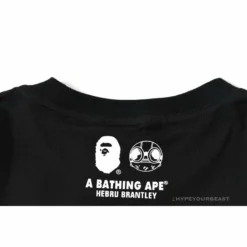 Hypeyourbeast Clothes BAPE Co-Branded Fly Boy Tee Shirt 'BLACK'
