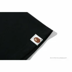 Hypeyourbeast Clothes BAPE Paint Splash Green Camouflage Tee Shirt 'BLACK'