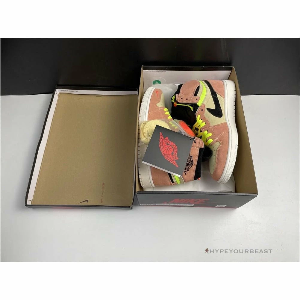HypeYourBeast Air Jordan 1 High Switch 'Pink Volt' 3 HypeYourBeast Air Jordan 1 High Switch 'Pink Volt'