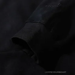 HypeYourBeast FOG Hoodie Reflective ‘ESSENTIALS’ Black Hoodies & Jackets