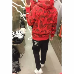 HypeYourBeast Bape Camo Hoodie Red Camouflage