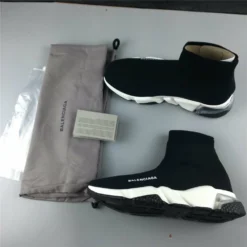 Hypeyourbeast Balenciaga BCG Sock Sneakers Clear Sole - Black 21 Hypeyourbeast Balenciaga BCG Sock Sneakers Clear Sole - Black