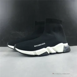Hypeyourbeast Balenciaga BCG Sock Sneakers Clear Sole - Black