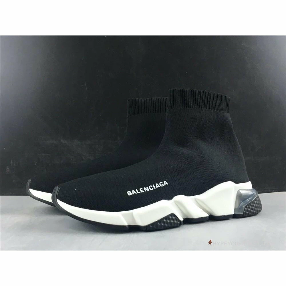 Hypeyourbeast Balenciaga BCG Sock Sneakers Clear Sole - Black 1 Hypeyourbeast Balenciaga BCG Sock Sneakers Clear Sole - Black