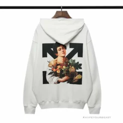 HypeYourBeast Off White Hoodie White Fruits